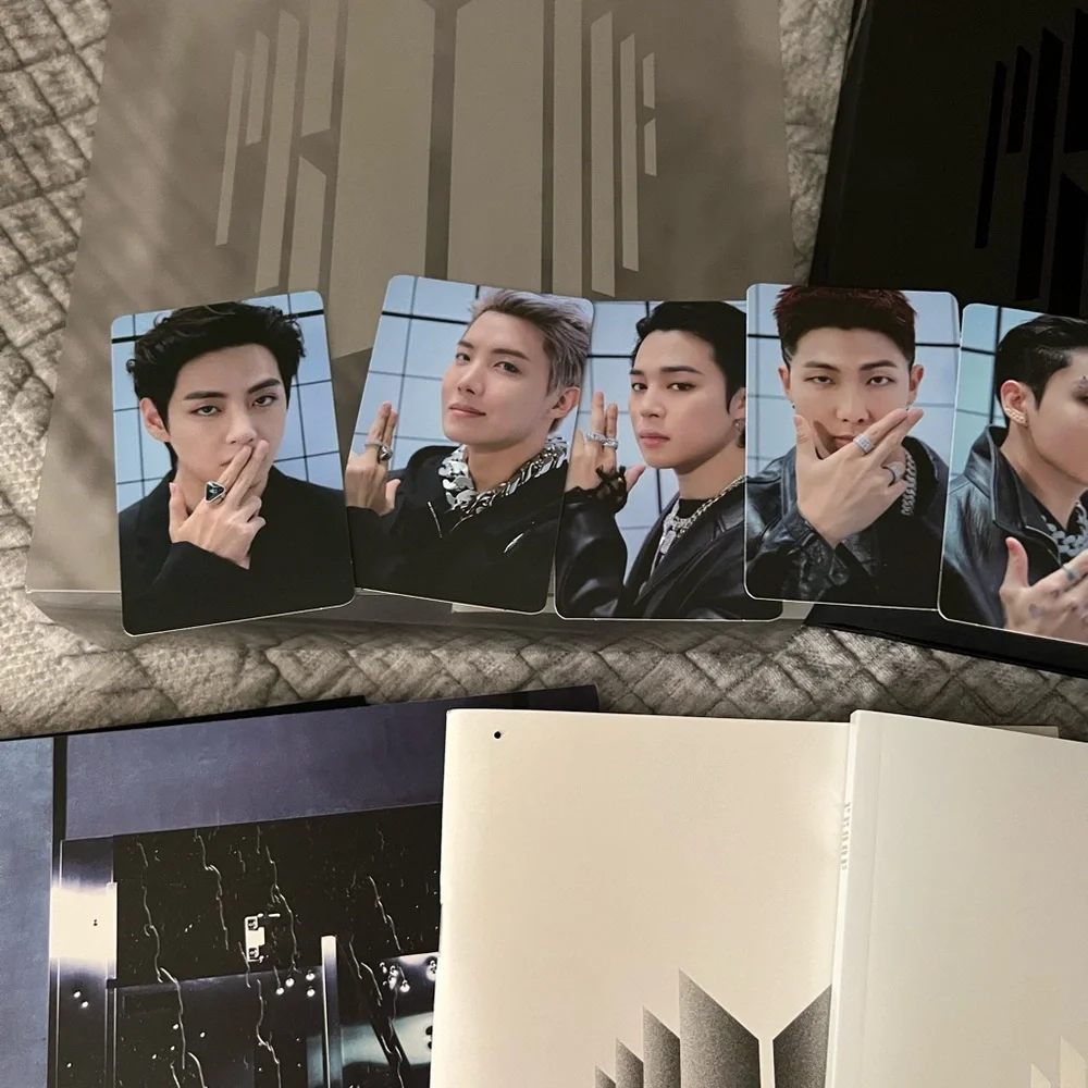 Official BTS Proof Album - Jimin post card & Yoongi photocard - Picture 4 of 5
